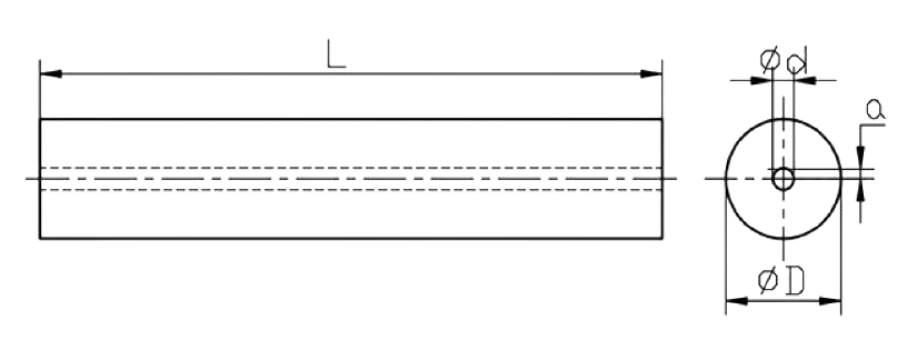Single Hole Rod Cad